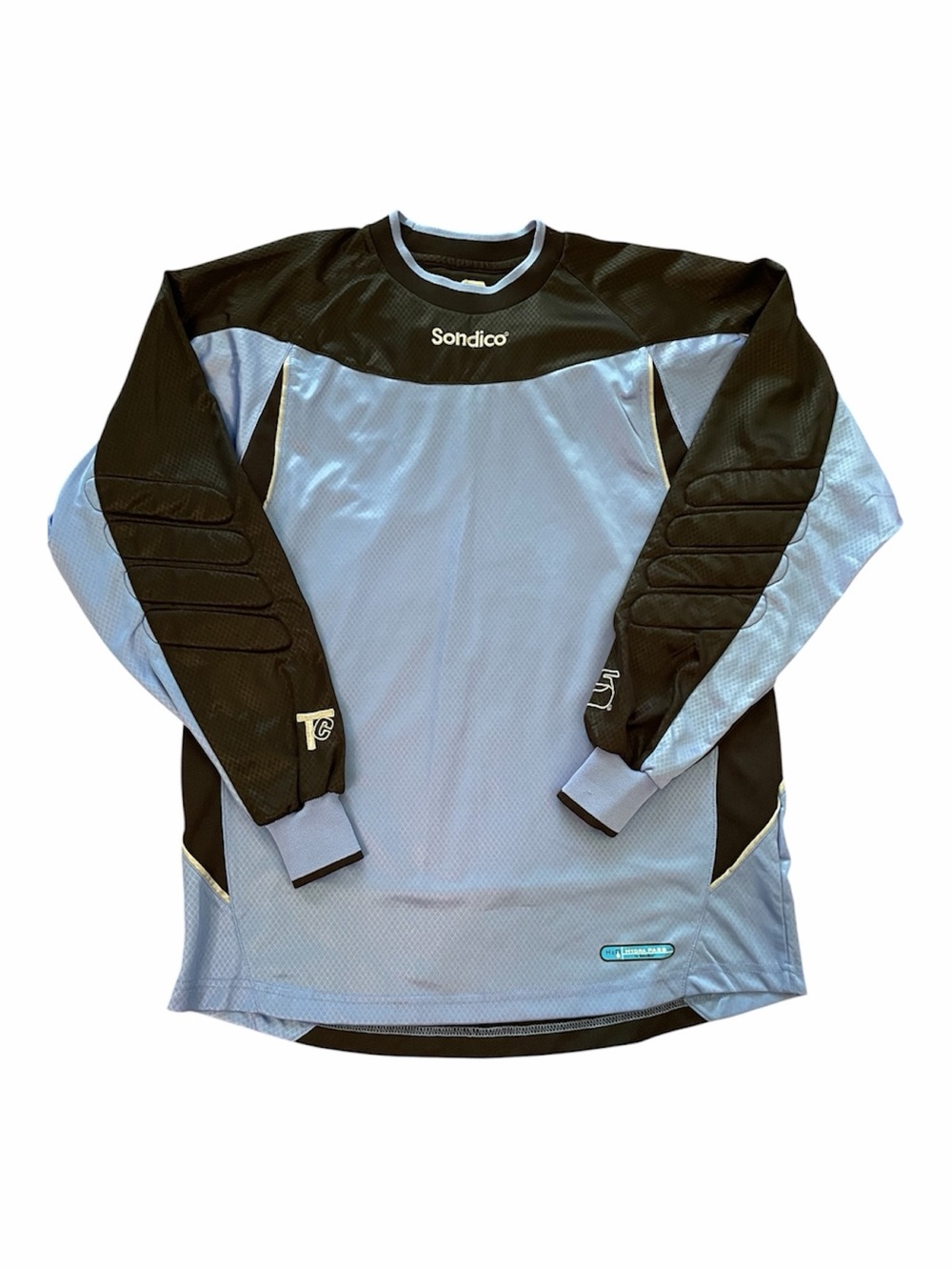 •Men's Light Blue & Black Soccer Shirt